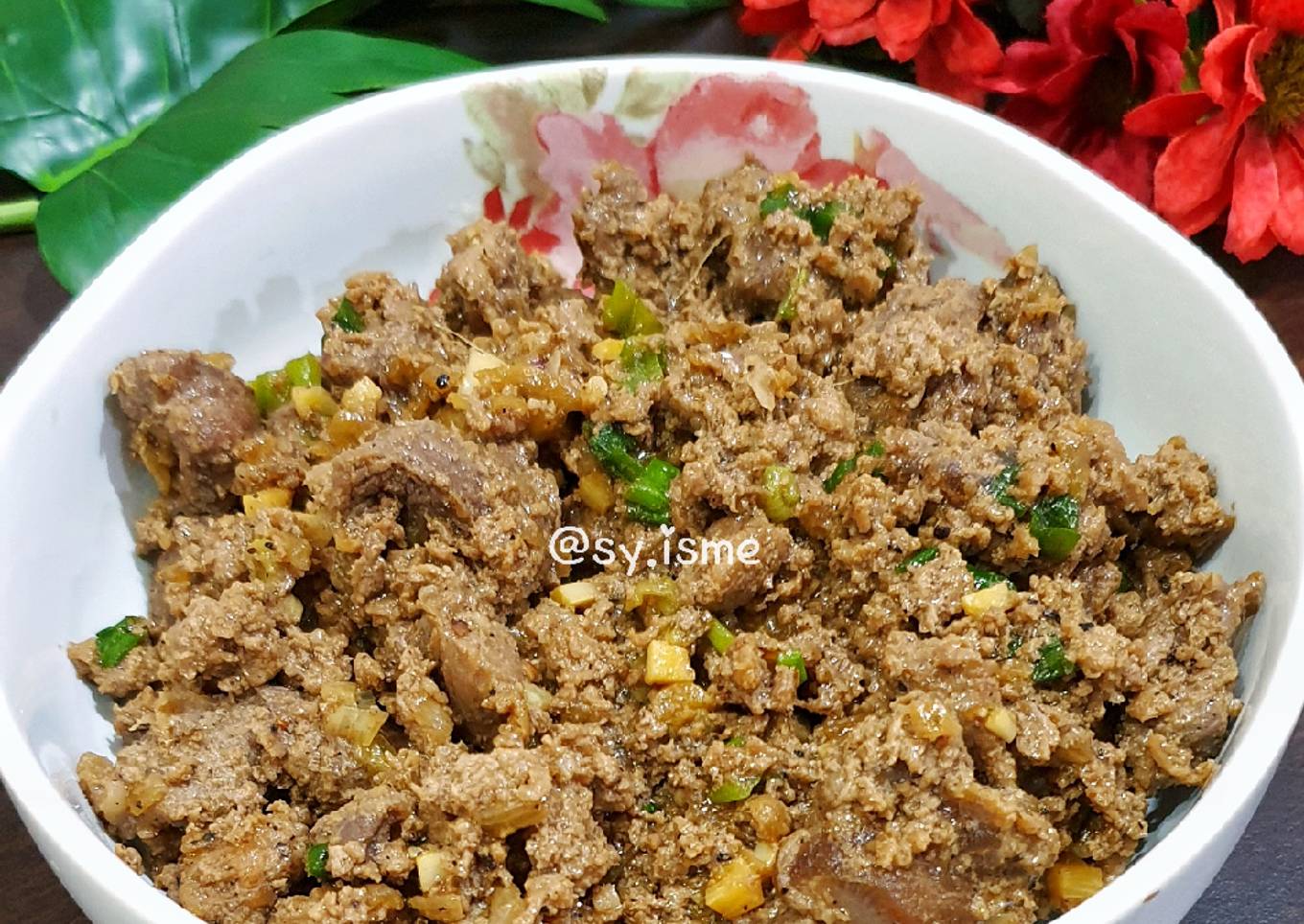 Tumis Daging Saus Mentega