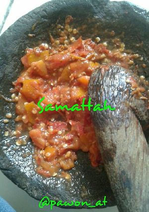 Foto resep Sambel Tomat Mentah