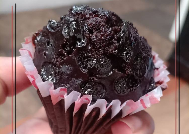 Muffin coklat chips