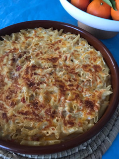 Una foto de Macarrones con costra