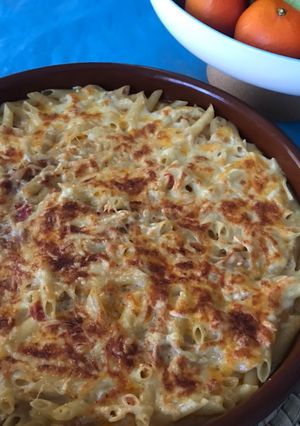Una foto de Macarrones con costra