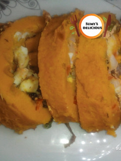 A picture of Moi moi rolls.