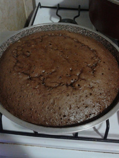 Una foto de Bizcochuelo de chocolate