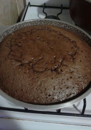 Una foto de Bizcochuelo de chocolate