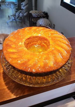 Una foto de Torta húmeda de Naranja