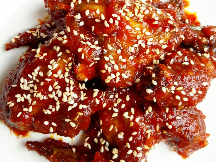 Cara Gampang Membuat Korean Spicy Chicken Wings, Menggugah Selera