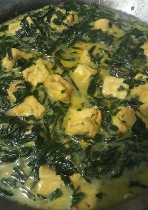 Foto resep 62.Gulai Daun Singkong Udang Rebon