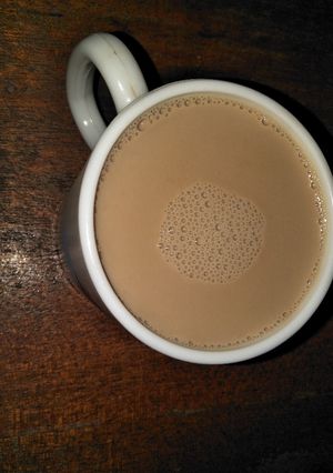A picture of Camel Milk tea.