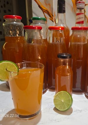 O poză a rețetei Sirop de salcâm și soc.