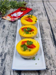 Hình của món Mắm Linh Chưng Hột Vịt.