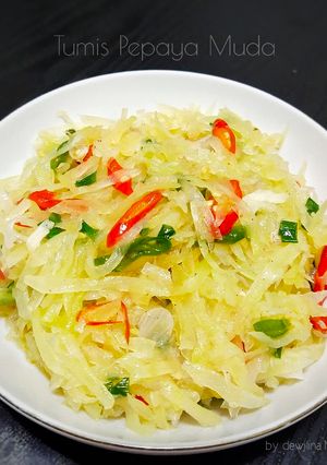 Foto resep Tumis Pepaya Muda