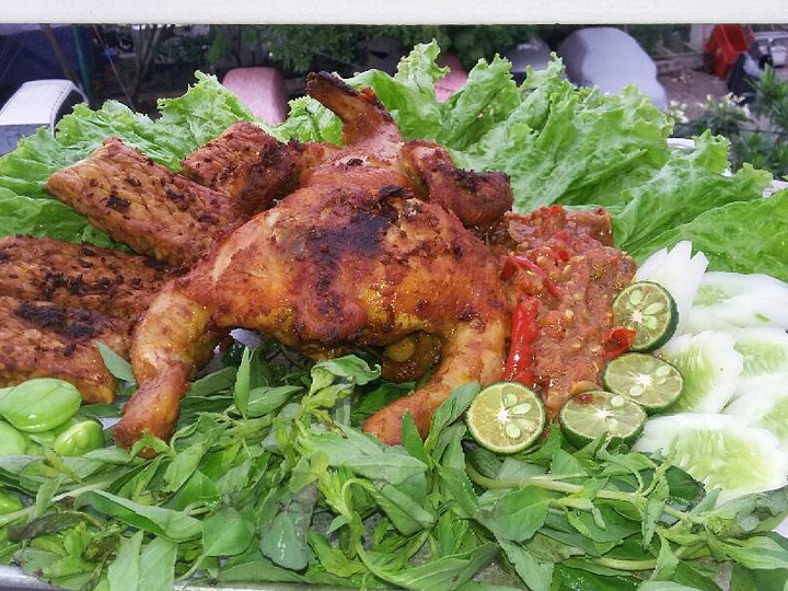 Resep Ayam panggang pedas Untuk Pemula