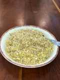 Ensalada crudívora de brotes de lentejas