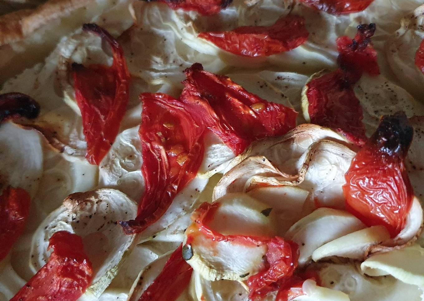 Tarte Courgette, Tomates, Ricotta