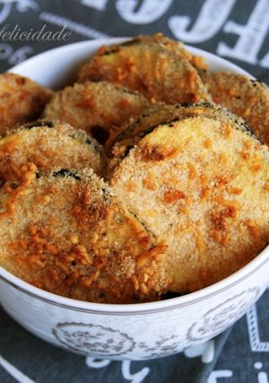 Foto de Rodelas Crocantes de Curgete (no Forno)