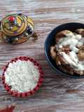 Garam Masala di pollo con salsa di yogurt