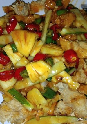 Foto resep Ayam crispi Asam Manis