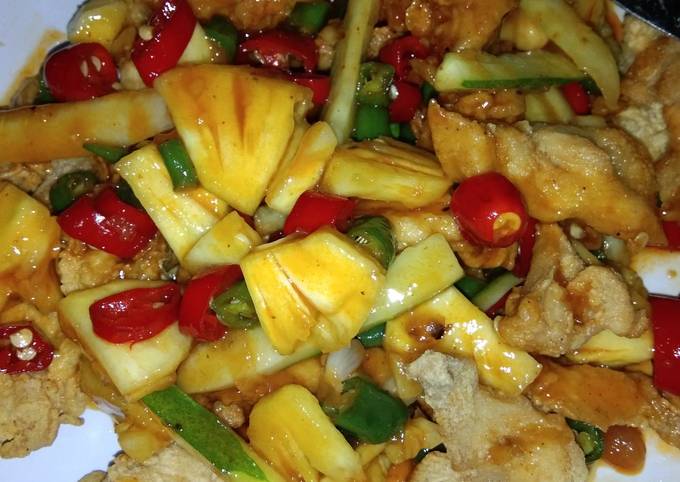Resep Ayam crispi Asam Manis Anti Gagal