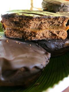 Una foto de Únicos en su estilo, alfajores tipo Havana caseros