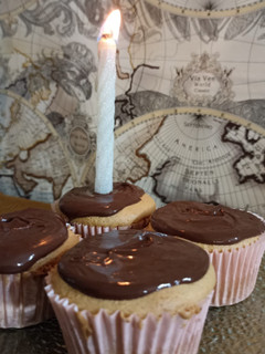 Una foto de Muffins de vainilla fáciles y económicos