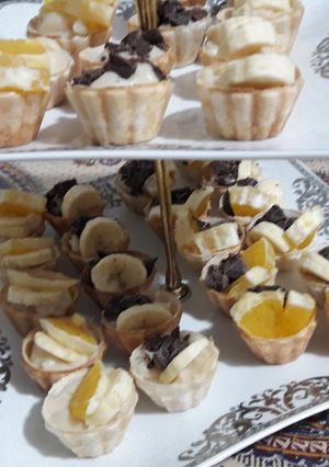 عکسی از دستور تارت میوه ای یلدا یی
