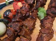 A picture of beef bbq with masala