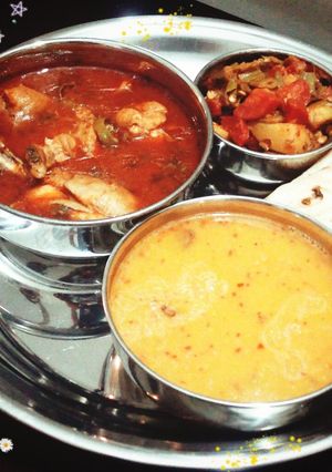 A picture of Arher ki Daal (Lentil).