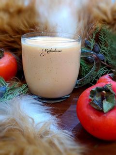 عکسی از دستور شیر خرمالو