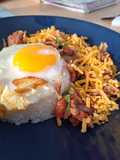 Okinawa tacos rice
