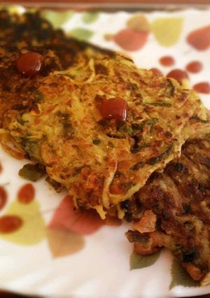 A picture of Aloo tiki.