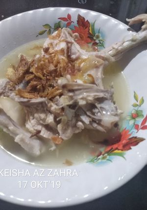 Foto resep Sup ayam kampung lezat manttabbb pasti keluarga suka