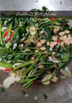 Foto resep Tempe Tumis Kangkung