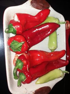 Φωτογραφία της συνταγής Πιπεριές φούρνου γεμιστές με τυρί!!