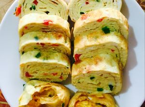 Hình của món Trứng cuộn.