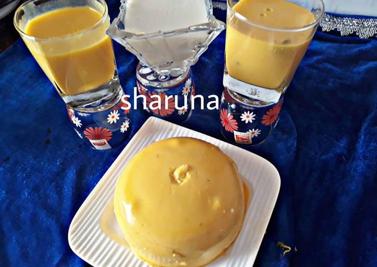 Step-by-Step Guide to Prepare Speedy Mango panna cotta