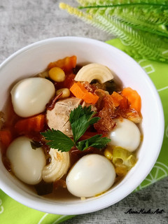 Foto resep Sop Telur Puyuh Bakso