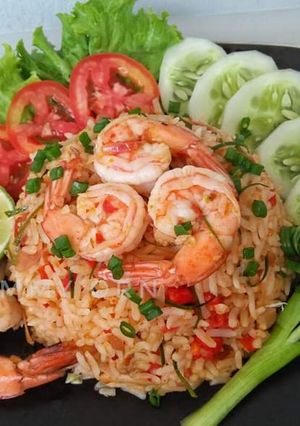 รูปของ ข้าวผัดต้มยำกุ้ง
