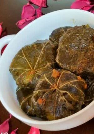 عکسی از دستور دلمه برگ میم