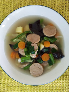Foto resep Sop Jamur Bakso