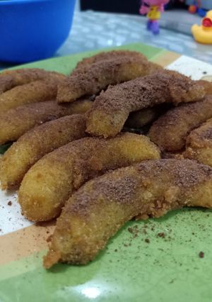 Foto resep Pisang crispy tabur milo