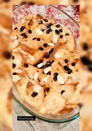 Foto resep Puding Roti Tawar (Bread Pudding)
