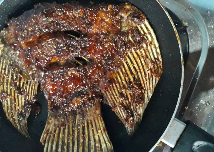 Ikan Bakar teflon