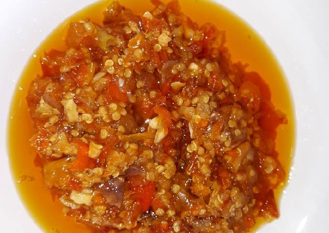 Cara Membuat 11. Sambal bawang kemiri Ekonomis Untuk Dijual