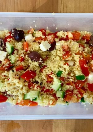 A picture of Simple Couscous Salad.