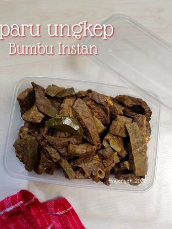 Langkah Mudah untuk Menyiapkan Resep Paru ungkep bumbu instan yang Menggugah Selera Anti Ribet, Mantap Sekali
