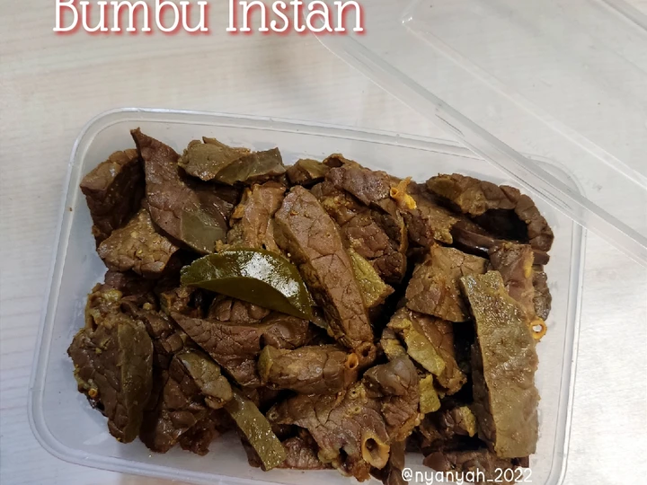 Cara Mudah Membikin Resep Paru ungkep bumbu instan yang Lezat Sekali Anti Ribet, Bikin Ngiler