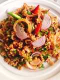 ลาบหมู หนังกรุบ กรุบ