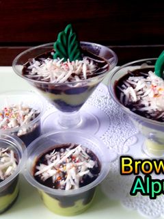 Foto resep Brownies alpukat(browkat)#BrowniesAlpukat