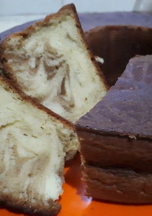 Foto resep Marmer cake putih telur