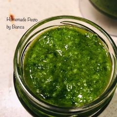 Homemade Pesto A picture of Homemade Pesto.